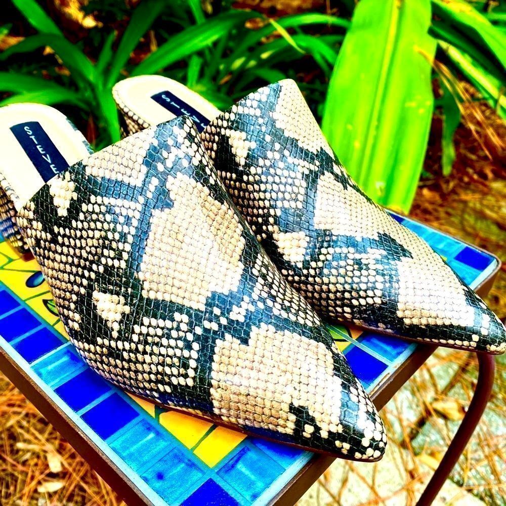 NEW STEVEN BY STEVE MADDEN SELMA PYTHON EMBOSSED … - image 10